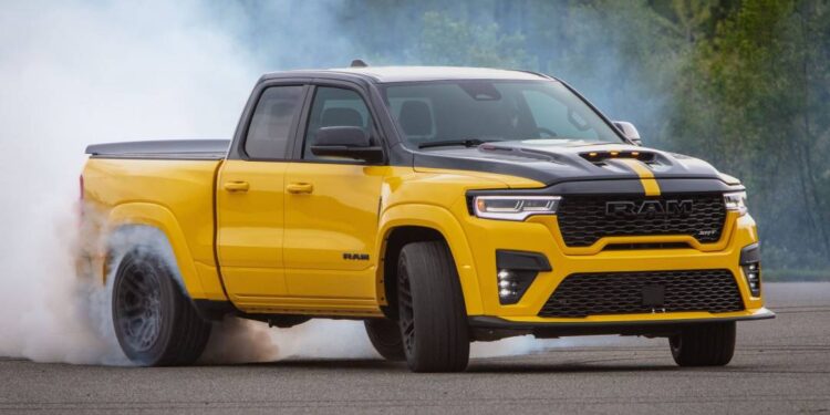 Com até 787 cv, Ram 1500 Rumble Bee 2027 é a picape mais rápida do mundo